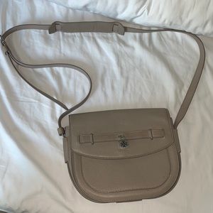 Tory Burch gray crossbody